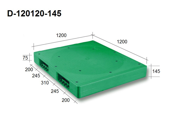 D-120120-145-二插口塑膠棧板（南亞塑膠志向企業）